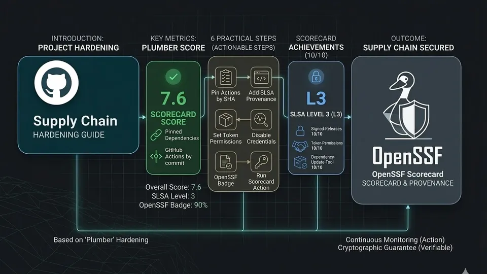 6 Practical Steps to Harden Your GitHub Project's Supply Chain blog post