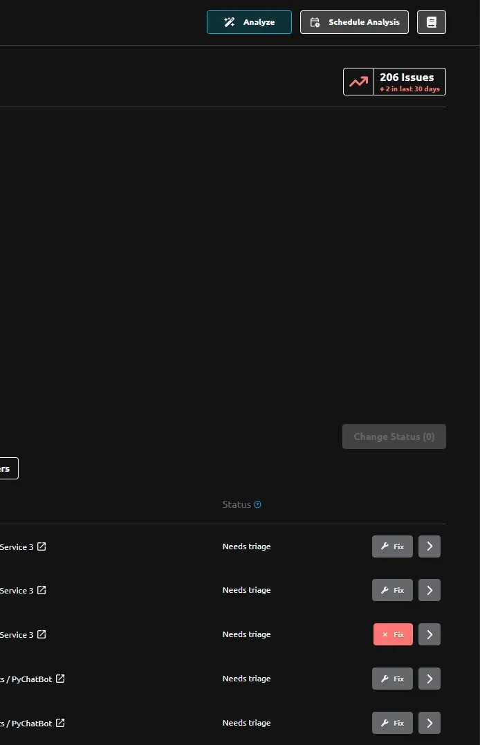 Gif of the "Issue fix journey" on R2Devops