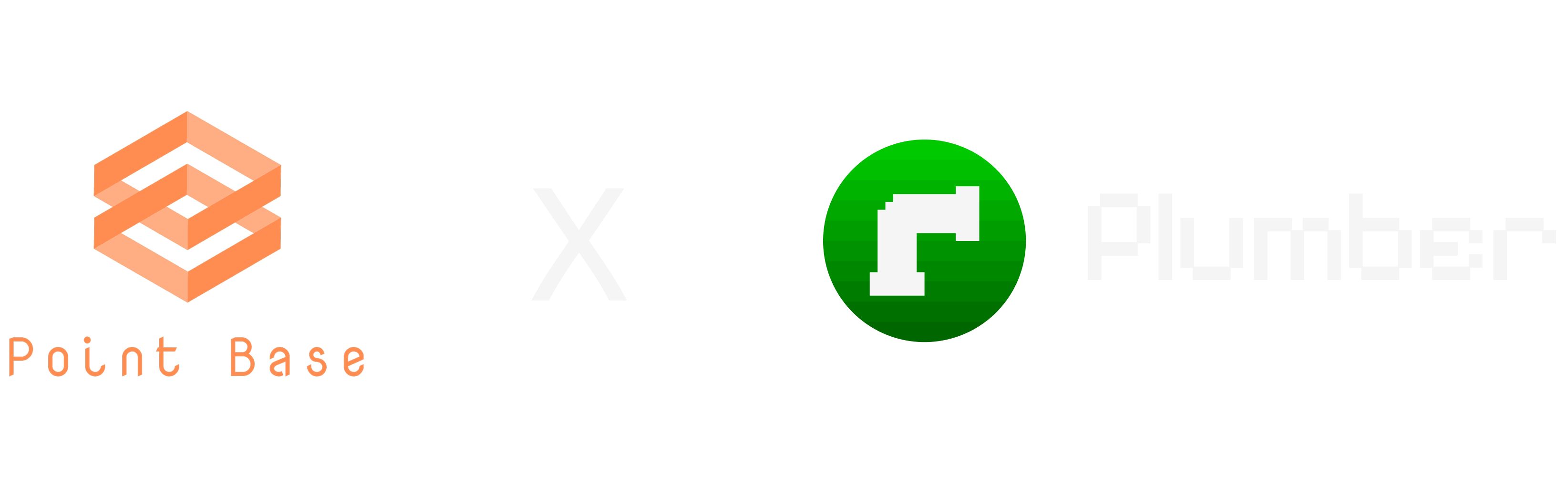 Project badge showing PointBase and Plumber logos