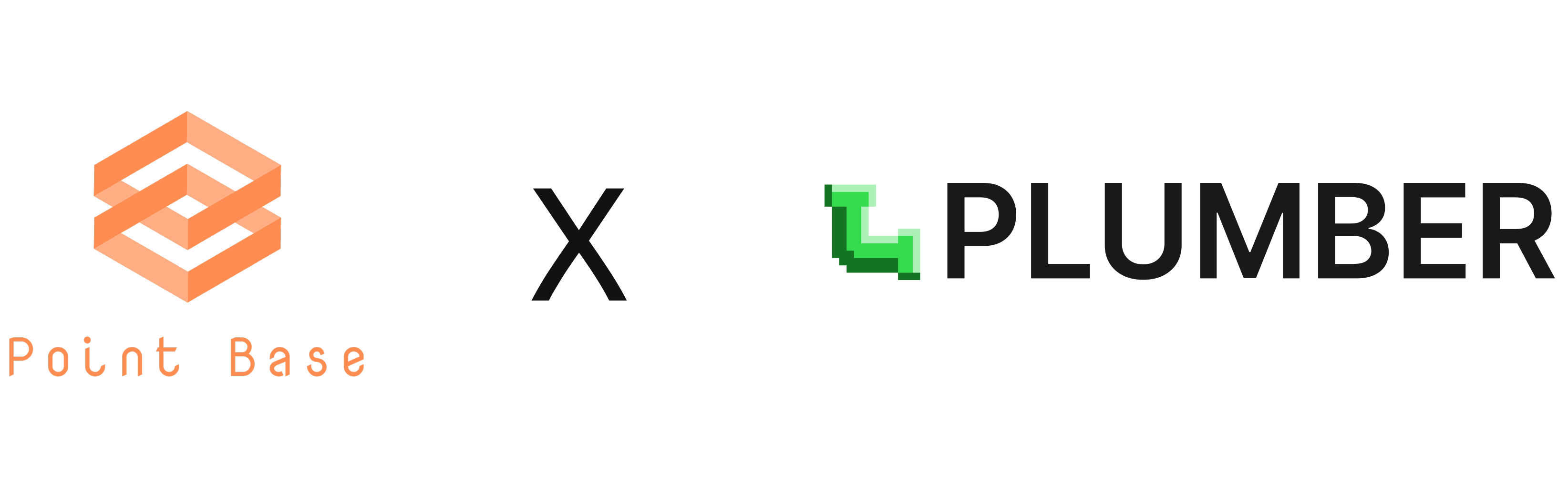 Project badge showing PointBase and Plumber logos